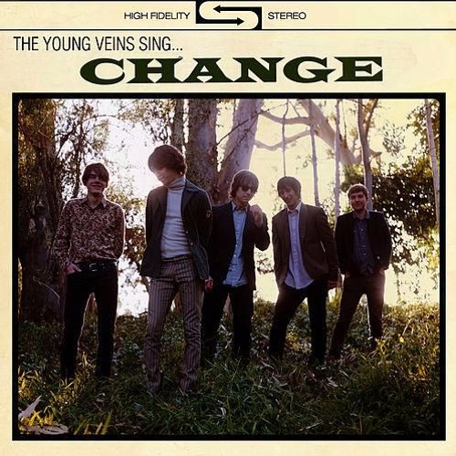 The Young Veins' single "Change" cover