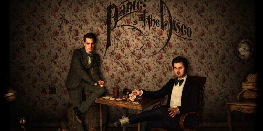 Brendon Urie and Spencer Smith during Vices and Virtues era 